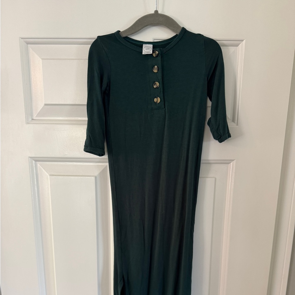 Lou Lou & Company Dark Green Long Sleeve Dress
